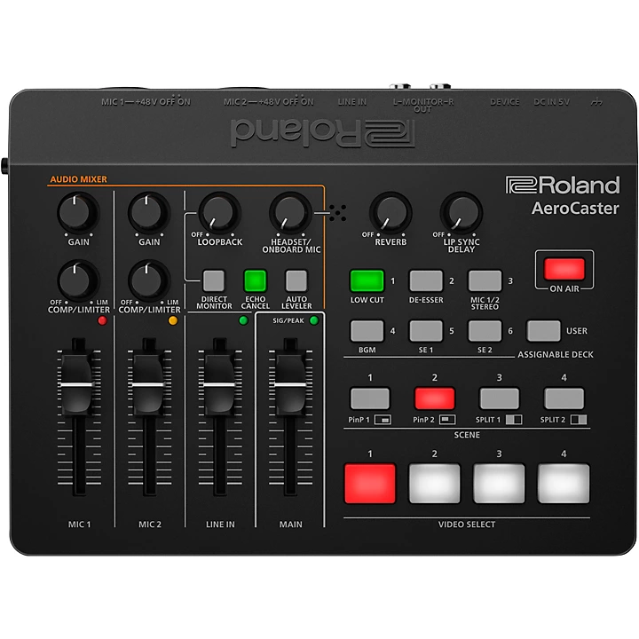 Roland VRC 01 AeroCaster iPad Livestreaming System Level 1 L92124004000000.gc