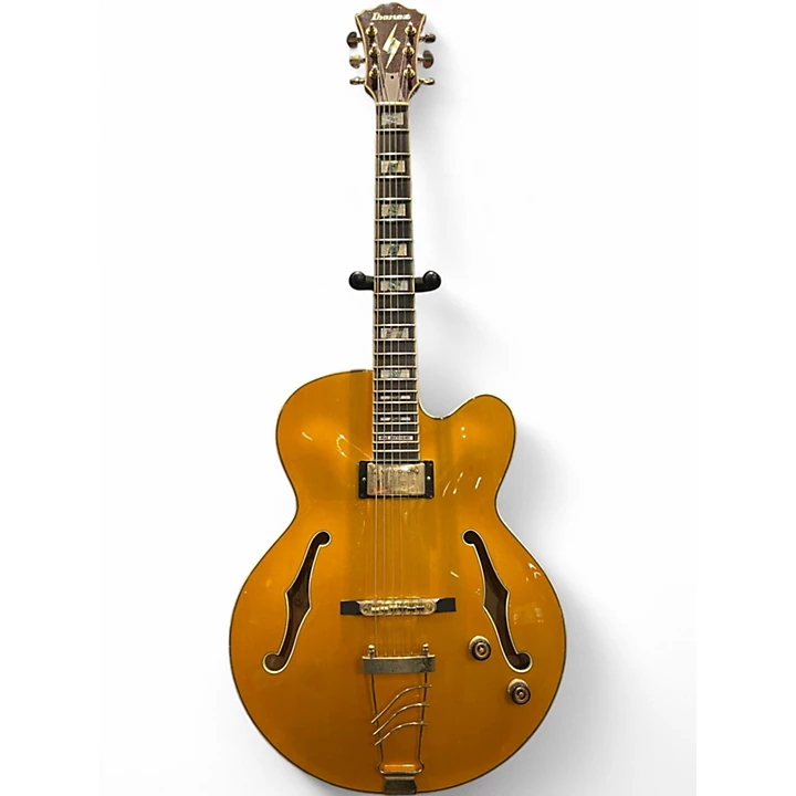 Used 2013 Ibanez PM2AA Pat Metheny Signature Natural Solid Body Electric Guitar