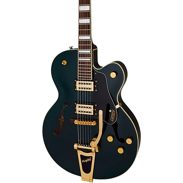 Gretsch Guitars G2420TG Streamliner Hollowbody With Bigsby LTD Electric Guitar Cadillac Green