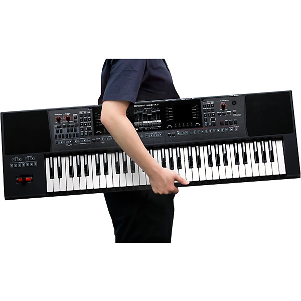 Roland E A7 ARRANGER KEYBOARD Level 1 Black J48723004001000.gc