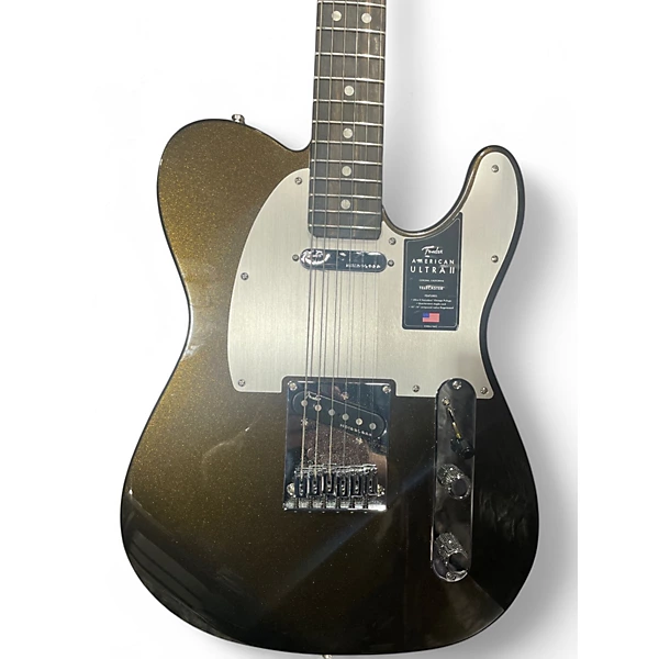 Fender Used Fender American Ultra II Telecaster Texas Tea Solid Body Electric Guitar