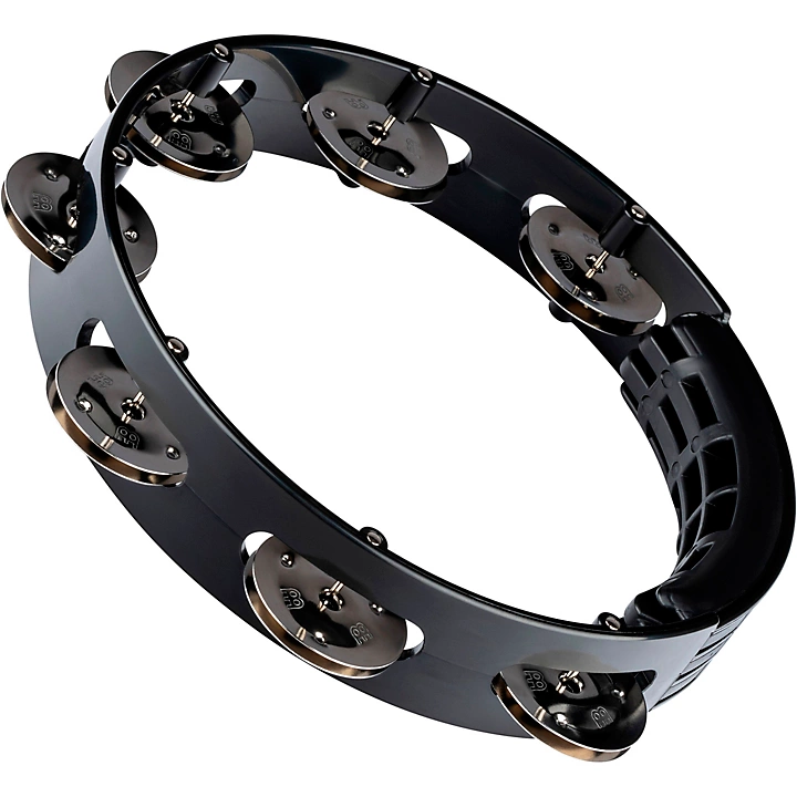 Headliner Series Tour Tambourine 1 Row 8 in Black