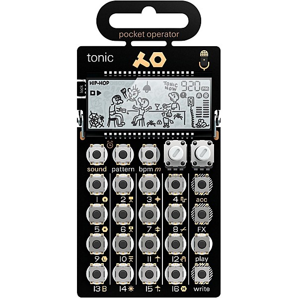 Pocket Operator PO 32 tonic Black