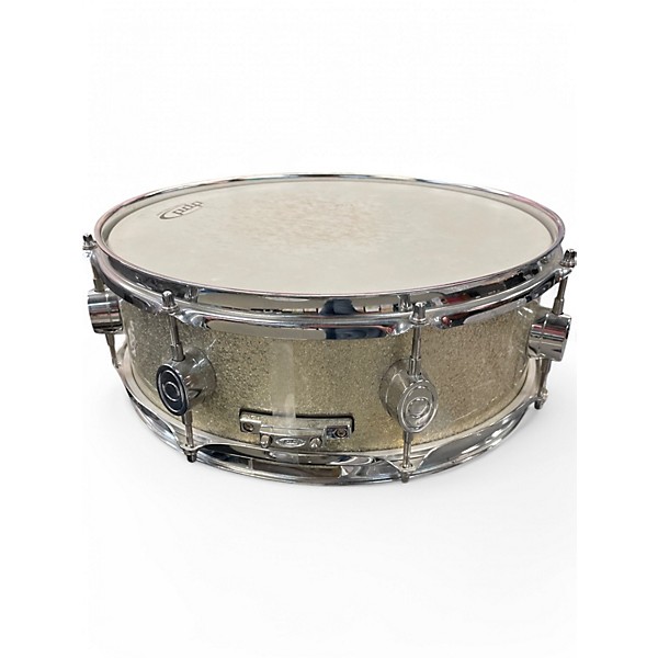 PDP by DW Used PDP by DW 5 Piece CX SERIES Silver Sparkle Drum Kit.gc