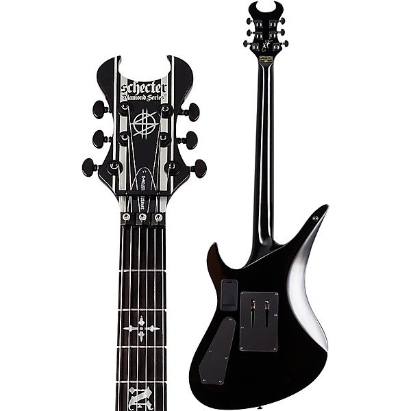 Schecter Guitar Research Synyster Gates Custom S Electric Guitar Level 1 Black Pinstripes K37175004001000.gc