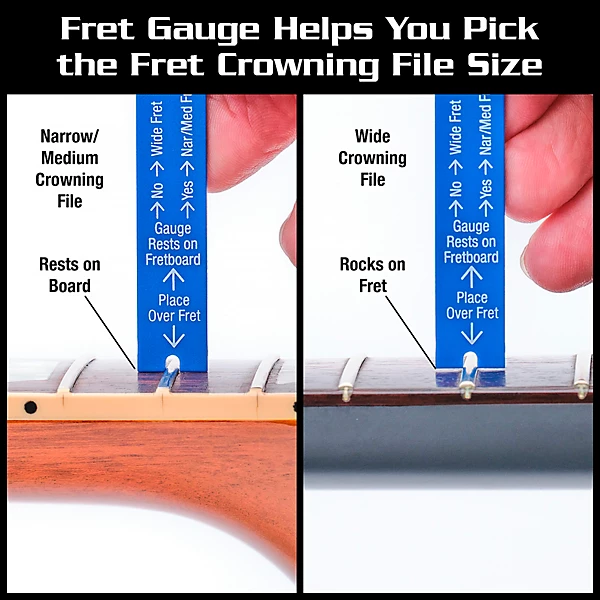 Precision Fret Rocker and Fret Gauge Kit