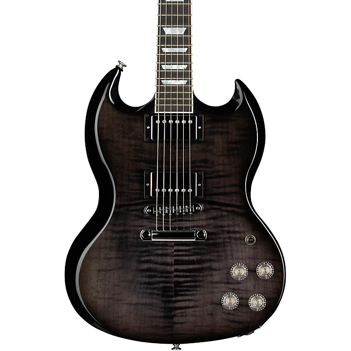 Gibson SG Modern Electric Guitar Trans Black