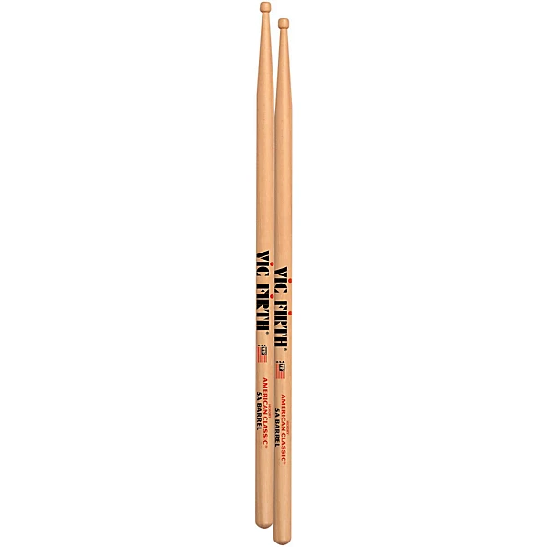 American Classic Drumsticks with Barrel Tip Wood 5A