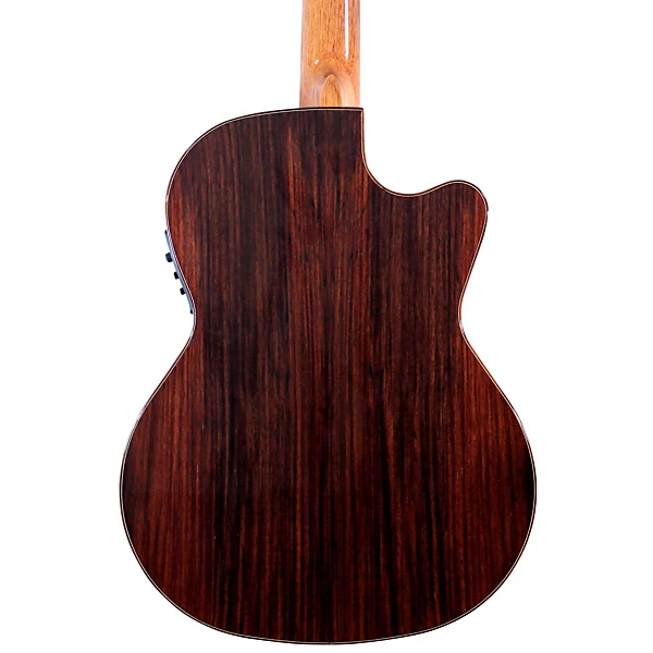 Kremona Verea Left Handed Classical Acoustic Electric Guitar Natural