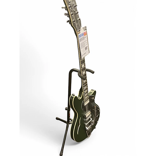 Schecter Guitar Research Used Schecter Guitar Research TSH1 Green Hollow Body Electric Guitar.gc