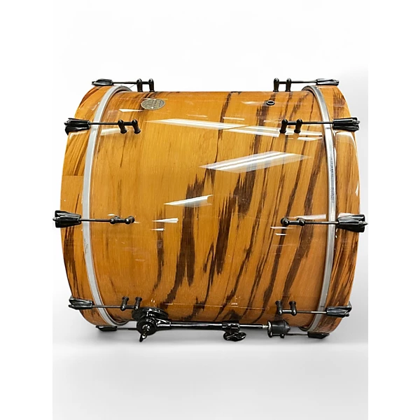 ddrum Used ddrum 5 Piece Dios Series Zebrawood Drum Kit.gc