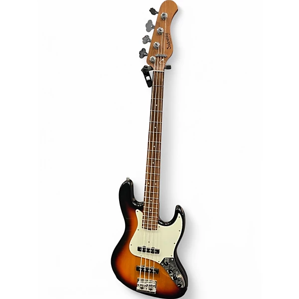 Sadowsky Guitars Used Sadowsky Guitars MetroExpress 21 Fret Vinatge JJ Bass Tobacco Sunburst Electric Bass Guitar.gc