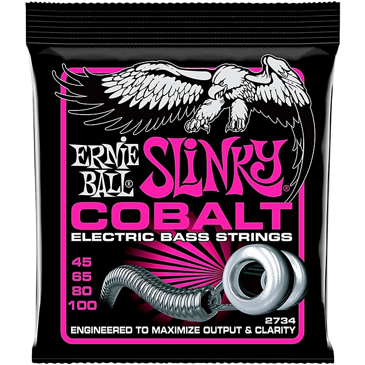 2734 Cobalt Super Slinky Electric Bass Strings