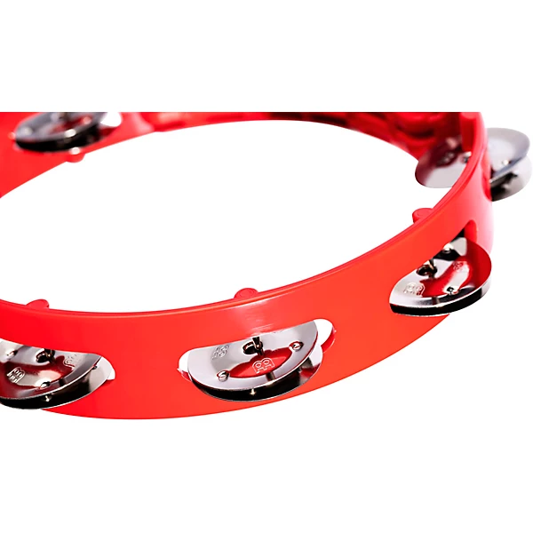 MEINL Headliner Series Single Row Tour Tambourine, 8 in. Red