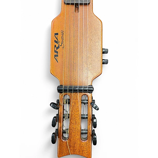 Used Aria AS 100C Mahogany Classical Acoustic Electric Guitar