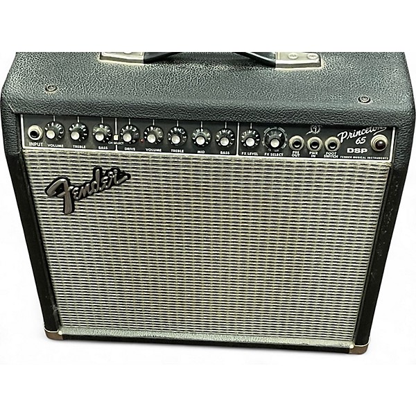 Used Fender Princeton 65 1x12 15W Tube Guitar Combo Amp