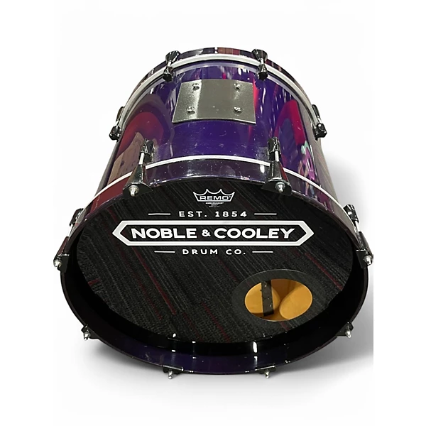 Used 2000s Noble & Cooley 4 Piece CD Maple Purple Lacquer Drum Kit