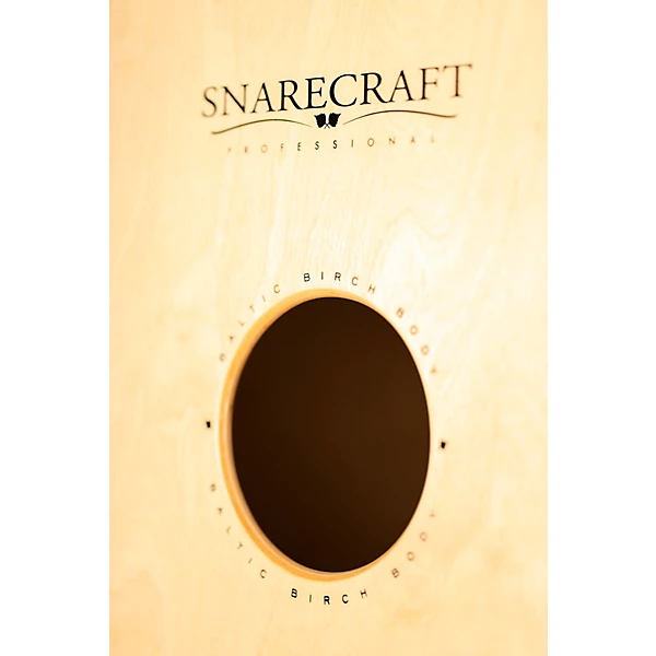Snarecraft Series Professional Cajon with Walnut Frontplate