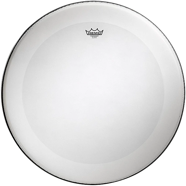 Powerstroke 4 Coated Batter Bass Drum Head with Impact Patch 20 in