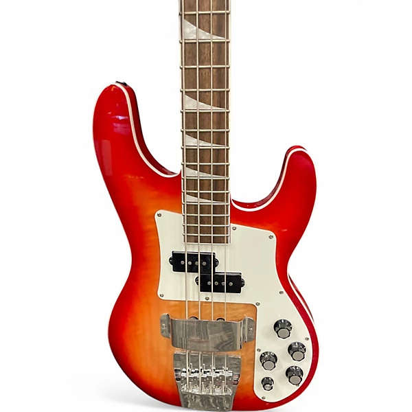 Used Jackson cbxnt dx iv  fireburst Electric Bass Guitar
