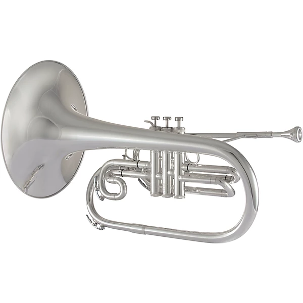 KMH611 Ultimate Series F Marching French Horn Silver plated