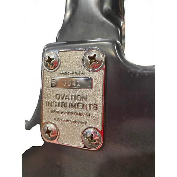 Used Ovation '79 '83 Magnum Faded Blue Jean Electric Bass Guitar