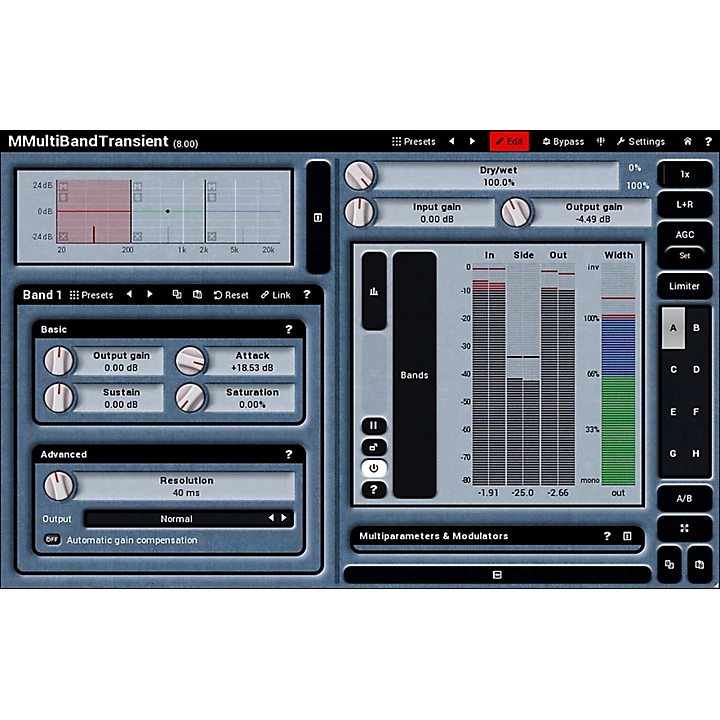 MMultiBandTransient Software Download