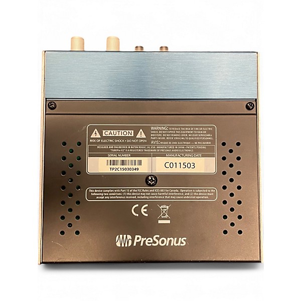 PreSonus Used PreSonus TUBE PREV2 Power Amp.gc