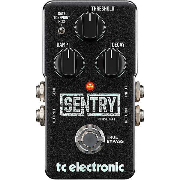 TC Electronic Sentry Noise Gate Guitar Effects Pedal