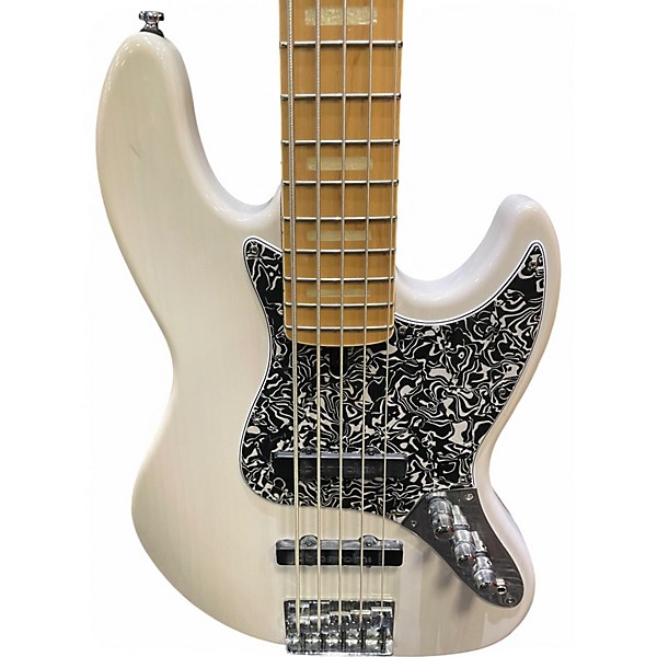 Used Sire Marcus Miller V7 Alder White Electric Bass Guitar