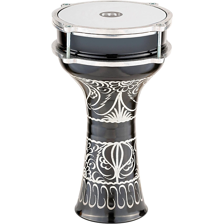 MEINL Aluminum Darbuka Hand Engraved Aluminum 6.5 in. x 12.75 in.