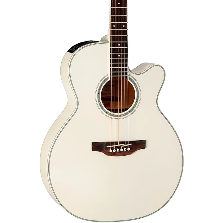GN37CE NEX Acoustic Electric Guitar Pearl White
