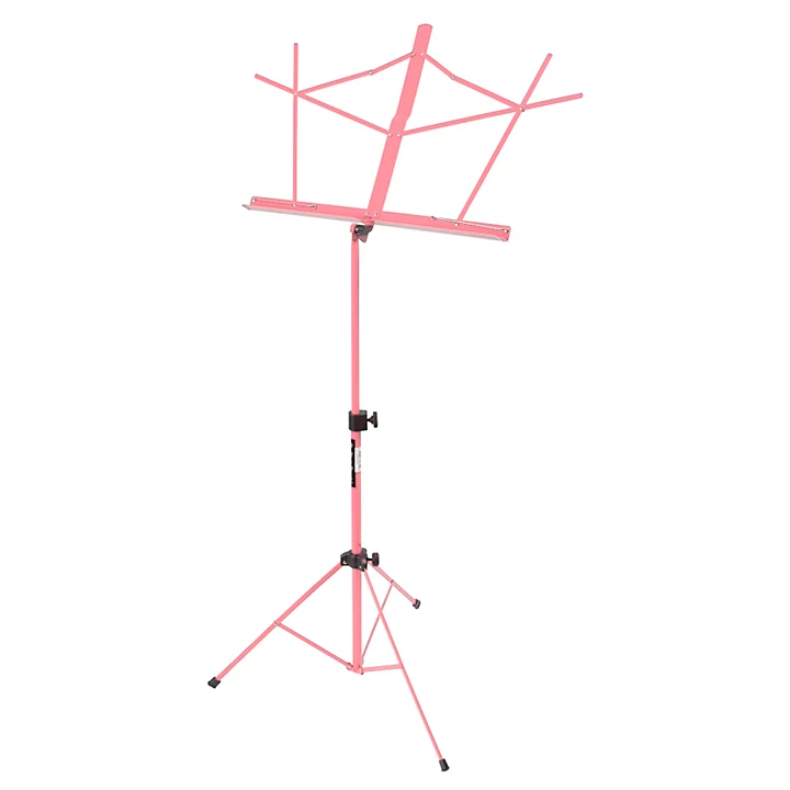 Compact Sheet Music Stand Pink