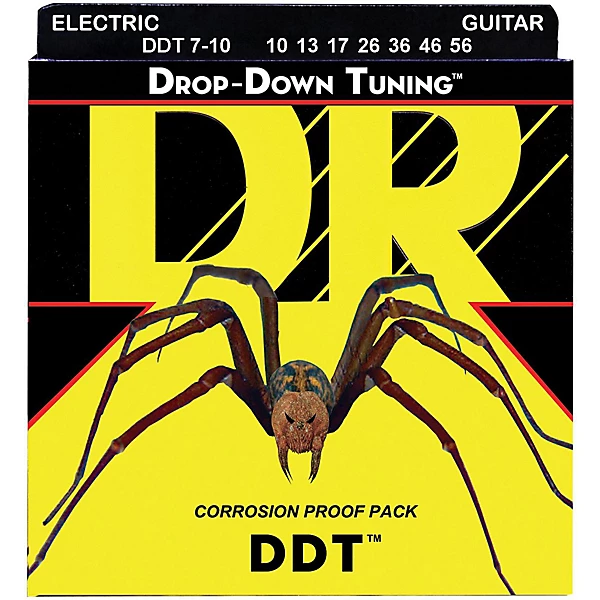 Drop Down Tuning Medium 7 String Electric Guitar Strings 10 56