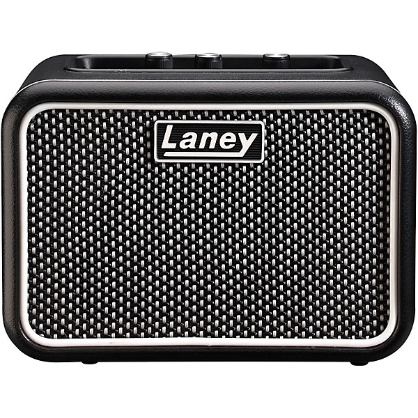 Laney Mini SuperG 3W 1x3 Guitar Combo Amp Level 1 Black and Silver L19537004001000.gc