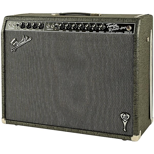 Fender GB George Benson Twin Reverb 2x12 Guitar Combo Amp Level 2 Gray