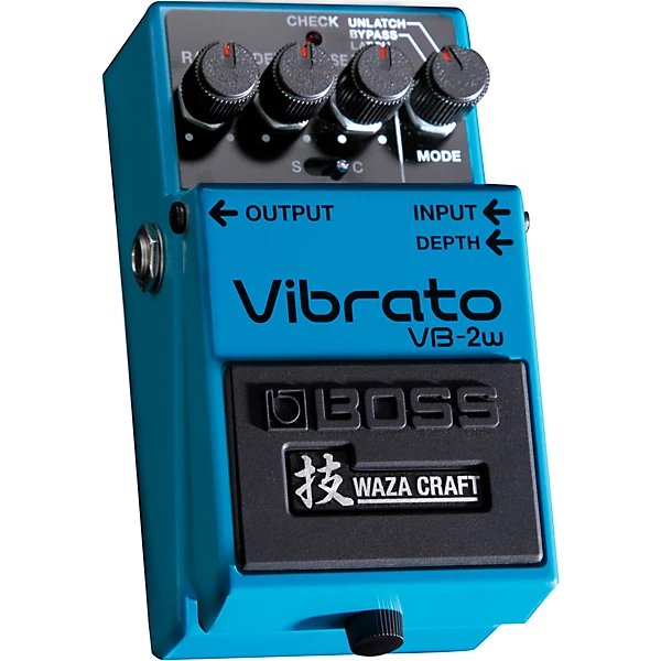 BOSS VB 2W Waza Craft Vibrato Effects Pedal