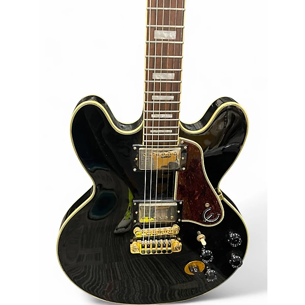 Epiphone Used Epiphone BB King Lucille Ebony Hollow Body Electric Guitar