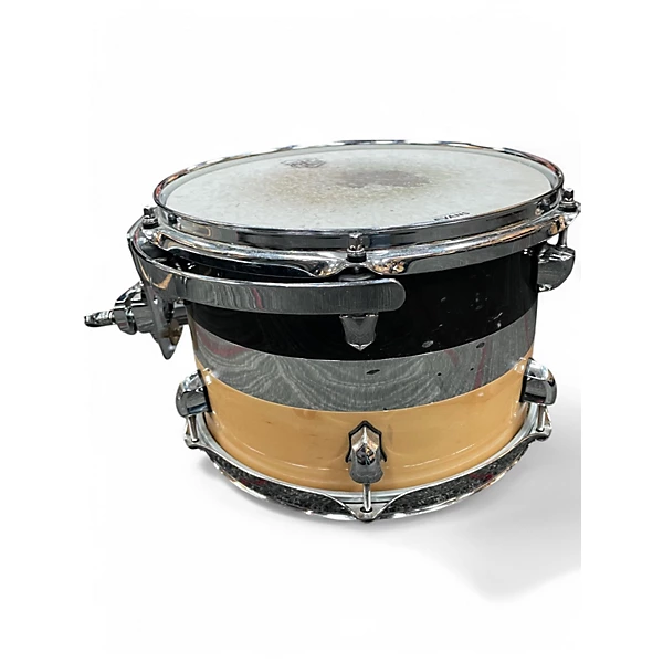 SJC Drums Used SJC Drums 3 Piece Custom Maple Tuxedo Drum Kit.gc