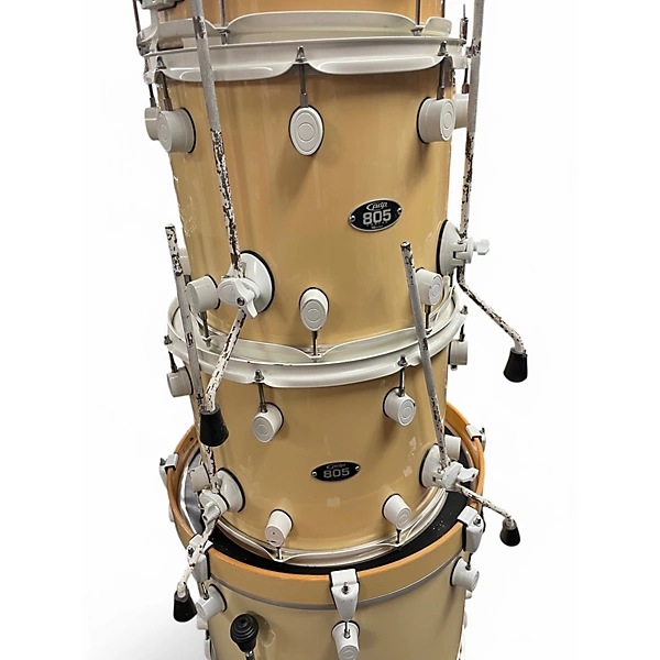 PDP by DW Used PDP by DW 5 Piece 805 series 5 Piece white Drum Kit.gc