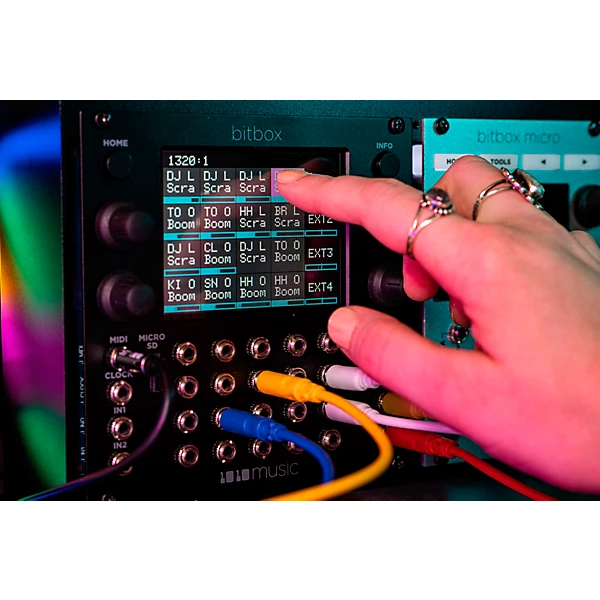 Bitbox mk2 Eurorack Performance Sampler with Touchscreen Black