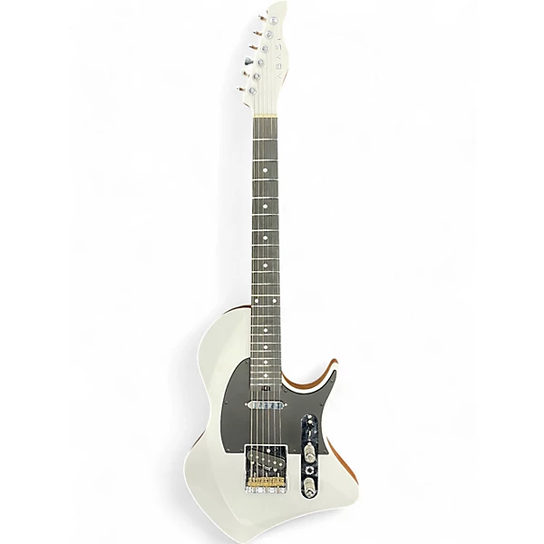 ABASI Used ABASI Larada Space T Arctic White Solid Body Electric Guitar.gc