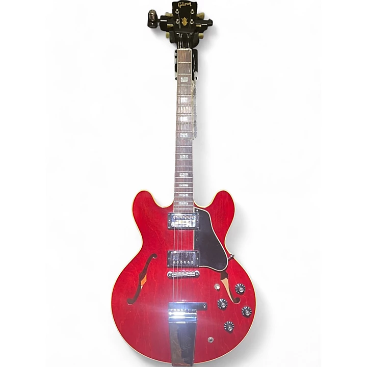 Vintage 1967 Gibson ES 335TDC Cherry Hollow Body Electric Guitar