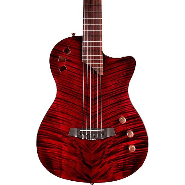 Stage Nylon String Electric Guitar Garnet