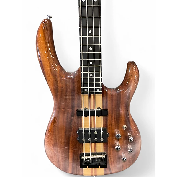 Used Carvin LB4 Natural Electric Bass Guitar