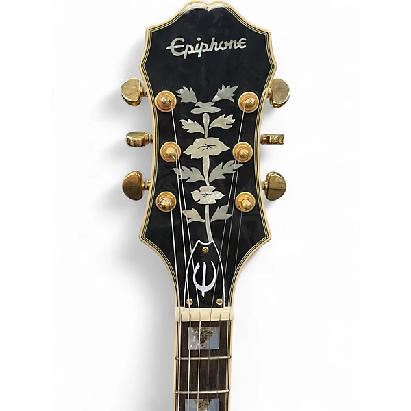 Used Epiphone Sheraton II Pro 2 Color Sunburst Hollow Body Electric Guitar