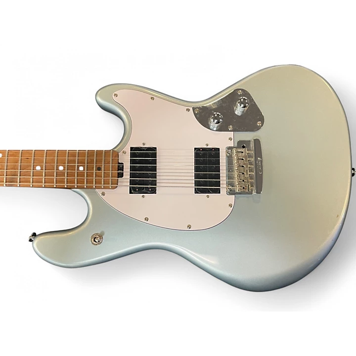 Sterling by Music Man Used Sterling by Music Man STINGRAY SR50 FIREMIST SILVER Solid Body Electric Guitar