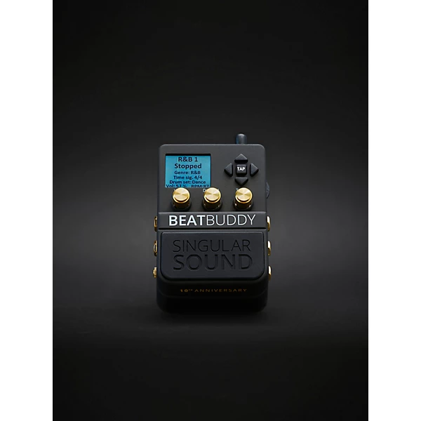 BeatBuddy 10th Anniversary Limited Edition Footpedal Drum Machine Black