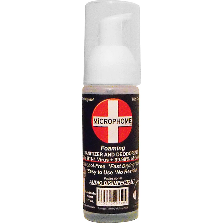 Microphone Foam Sanitizer Bottle 50 mL