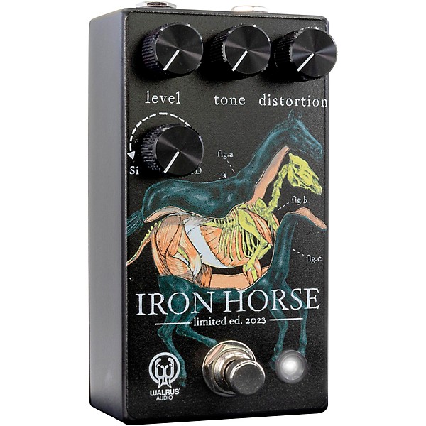Iron Horse LM308 Distortion Effects Pedal Black